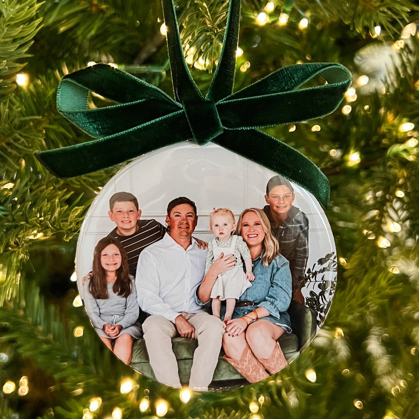 Custom Photo Ornament