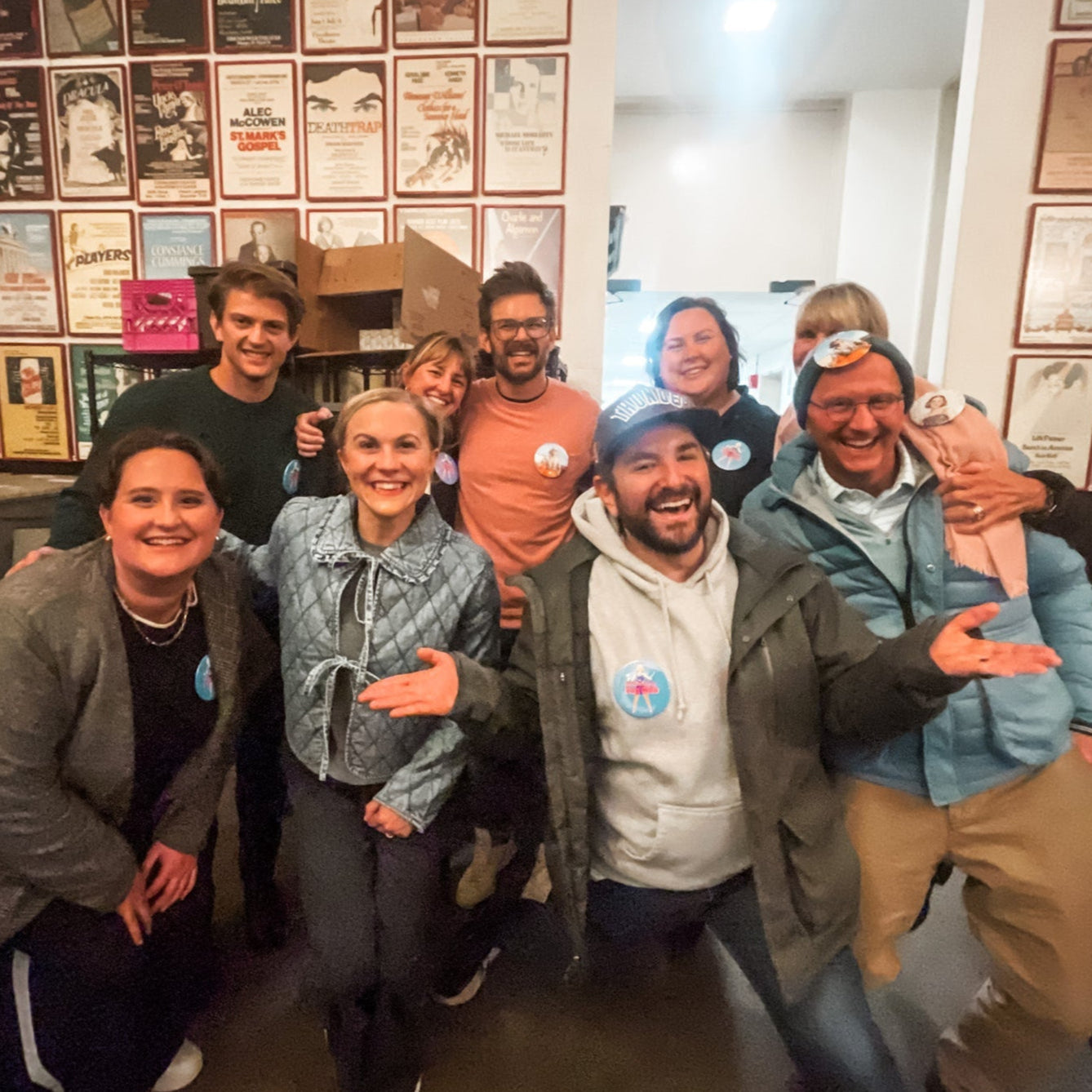 Custom Brag Button Set