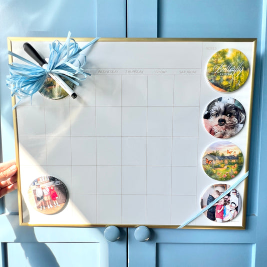 Custom Photo Magnet Set